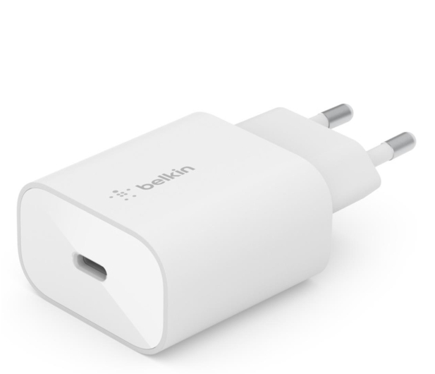 BELKIN sieciowa 25W USB-C Power Delivery 3.0 PPS biała WCA004vfWH - 679950 - zdjęcie